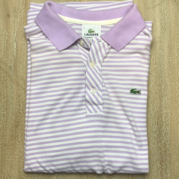lavender lacoste polo